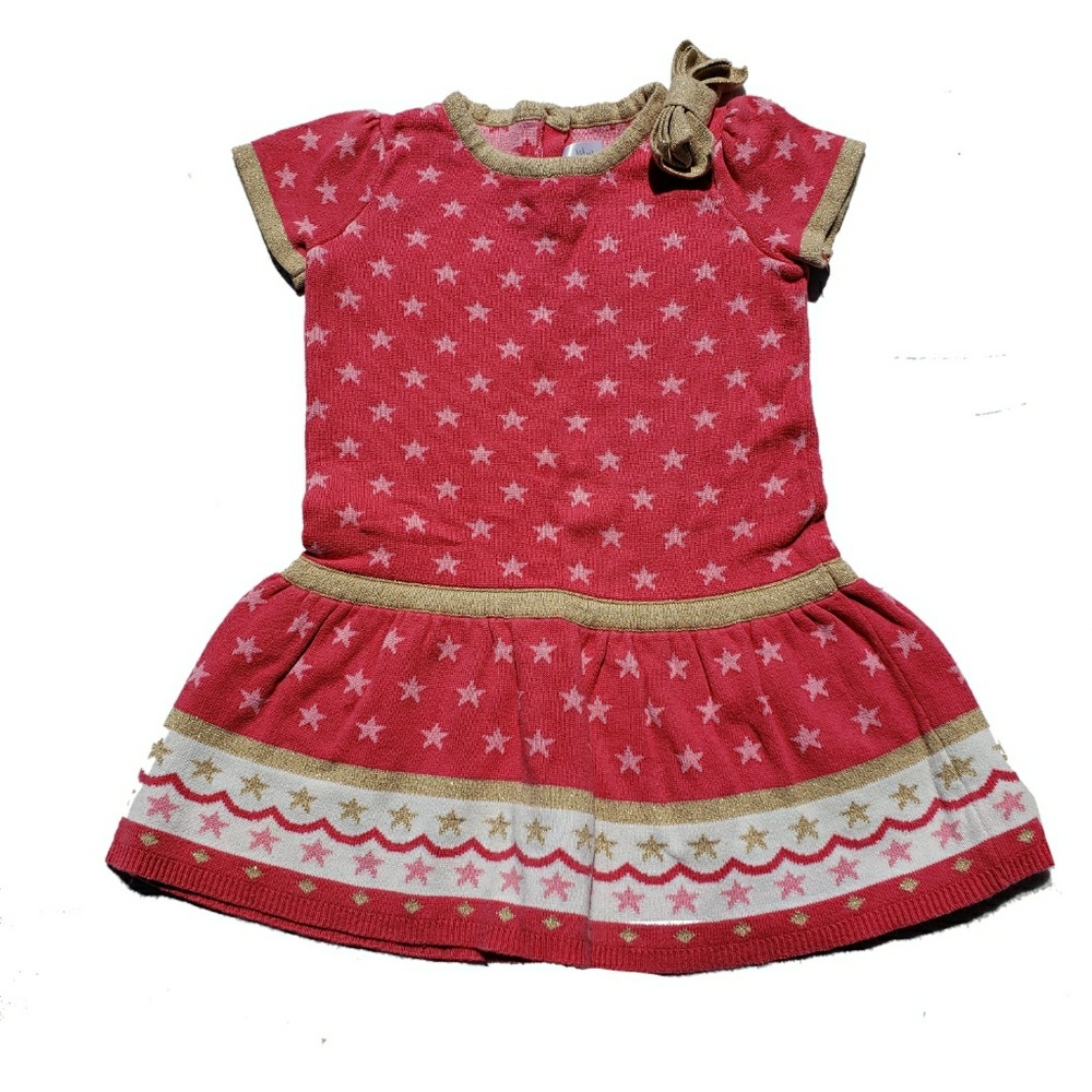 Gymboree Dress Sz 4T Star of The Show Short Sleeve